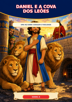 Capa da história em quadrinhos Daniel e a Cova dos Leões